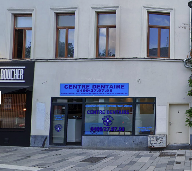 Façade du cabinet dentaire Only Dent à Ixelles